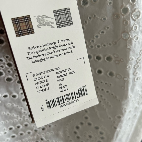 Burberry Eyelet Blouse - Picture 6 of 6